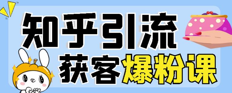 2022船长知乎引流+无脑爆粉技术：每一篇都是爆款，不吹牛，引流效果杠杠的-问小徐资源库