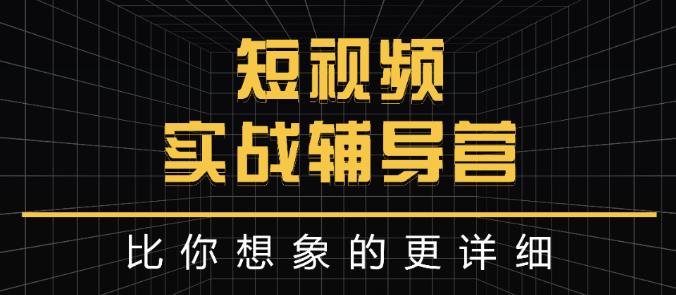 达人队长:短视频实战辅导营，比你想象的更详细-问小徐资源库