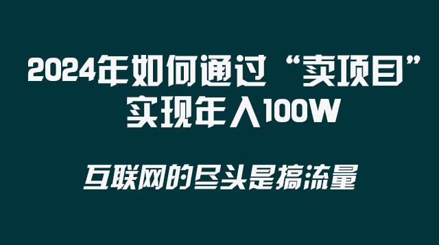 2024年如何通过“卖项目”实现年入100W-问小徐资源库
