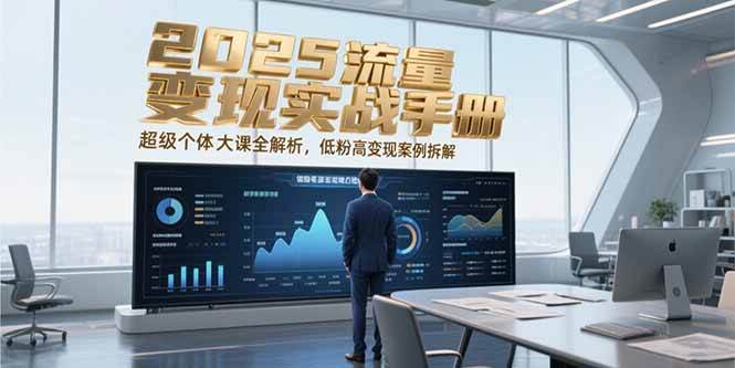 2025流量变现实战手册，超级个体大课全解析，低粉高变现案例拆解-问小徐资源库