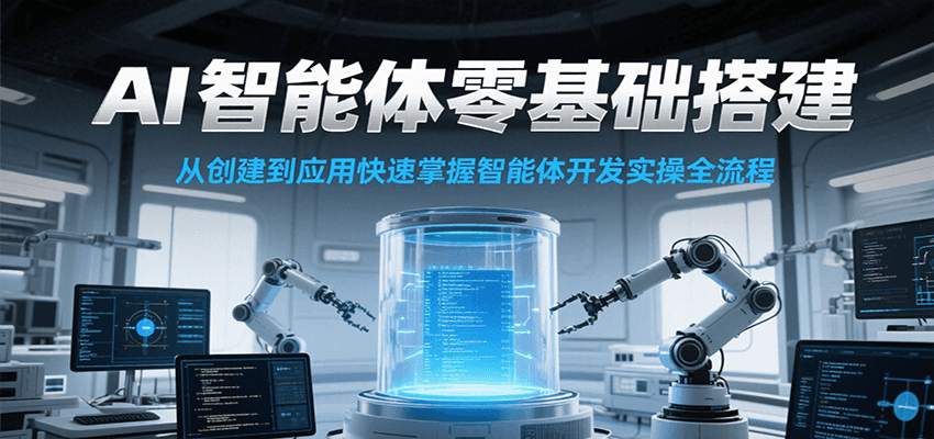 AI智能体零基础搭建实操课，从创建到应用快速掌握智能体开发全流程！-问小徐资源库