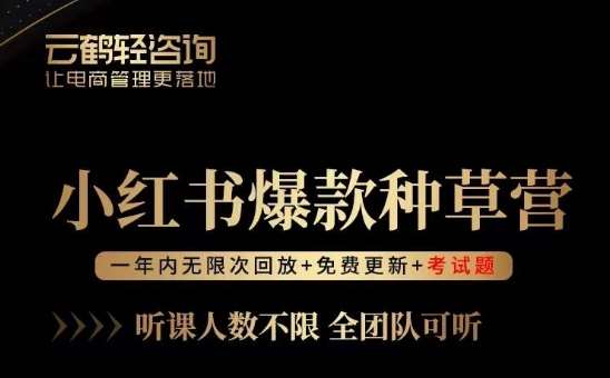 言若非-小红书爆款种草营，最值得入局的站外流量渠道！-问小徐资源库