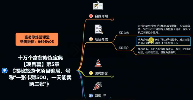 图片[3]-十万个富翁修炼宝典之5.揭秘旅游卡项目骗局，号称“一张卡赚500，一天能卖两三张”-问小徐资源库
