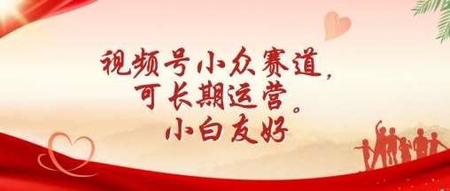 视频号小众赛道，可长期运营，小白友好【揭秘】-问小徐资源库