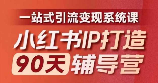 小红书IP打造90天辅导营(第十期)​内容全面升级，一站式引流变现系统课-问小徐资源库