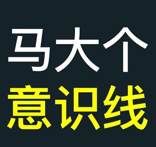 马大个意识线，一门改变人生意识的课程，讲解什么是能力线什么是意识线-问小徐资源库