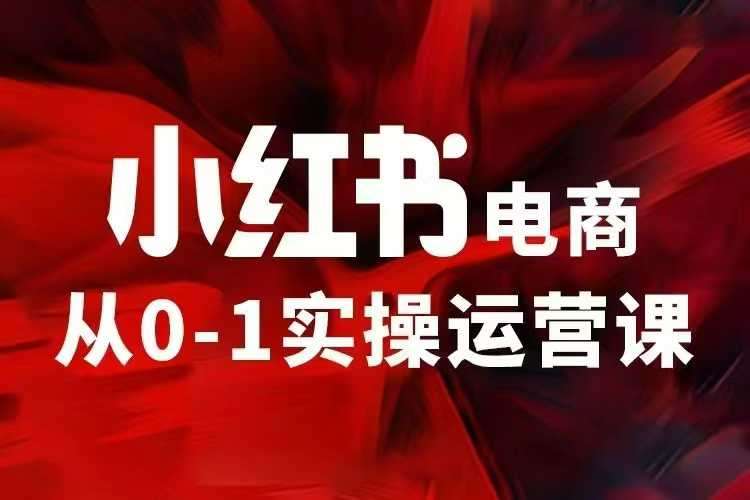 小红书电商运营，97节小红书vip内部课，带你实现小红书赚钱-问小徐资源库