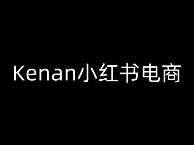 Kenan小红书电商-kenan小红书教程-问小徐资源库