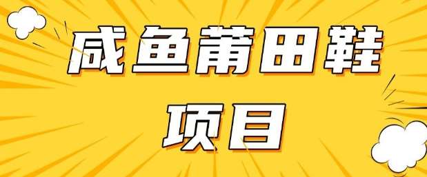闲鱼高转化项目，手把手教你做，日入3张+(详细教程+货源)-问小徐资源库