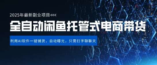 【闲鱼全自动电商带货】三年磨一剑，一朝露锋芒，长期稳定项目，单日稳定变现5张【揭秘】-问小徐资源库