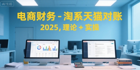 电商财务-淘系天猫对账2025，理论+实操-问小徐资源库