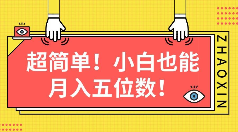 （10257期）超简单图文项目！小白也能月入五位数-问小徐资源库
