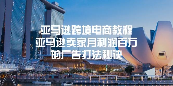 （11453期）亚马逊跨境电商教程：亚马逊卖家月利润百万的广告打法秘诀-问小徐资源库