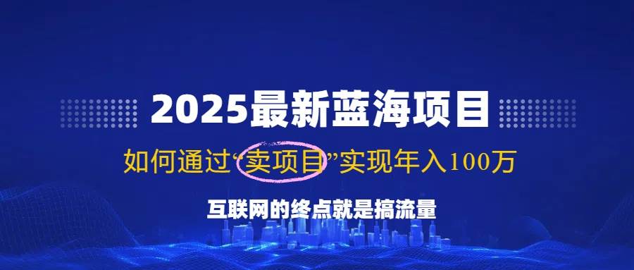 （14305期）2025最新蓝海项目，零门槛轻松复制，月入10万+，新手也能操作！-问小徐资源库