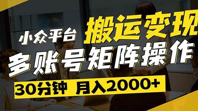 （14288期）得物平台变现新蓝海！无脑复制热门视频，多账号同步运营，每天半小时躺…-问小徐资源库
