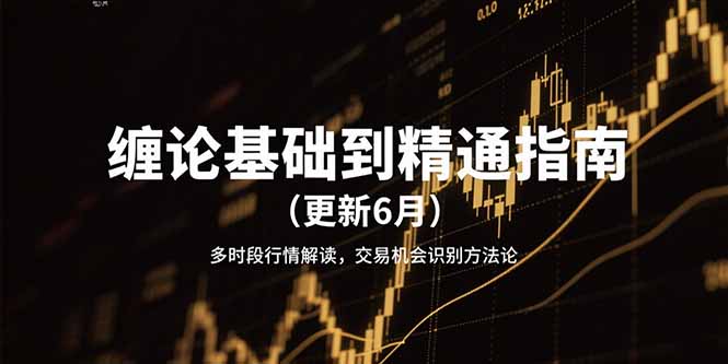 （15184期）缠论基础到精通指南（更新6月）多时段行情解读，交易机会识别方法论-问小徐资源库