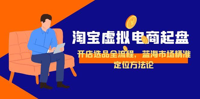 （15159期）淘宝虚拟电商起盘，开店选品全流程，蓝海市场精准定位方法论-问小徐资源库