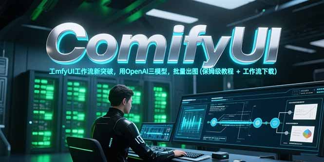 （15191期）ComfyUI工作流新突破，用OpenAI三模型，批量出图(保姆级教程+工作流下载)-问小徐资源库