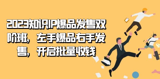 2023知识IP-爆品发售双 阶班，左手爆品右手发售，开启批量收钱-问小徐资源库