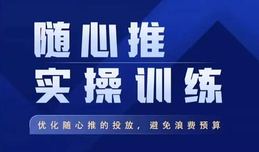 飞哥·随心推实操训练，优化随心推投放，避免浪费预算-问小徐资源库