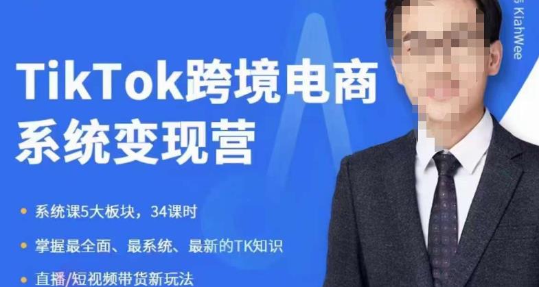嘉伟5月新课《TiKToK跨境电商变现营》跨境电商系统传授TikTok玩法，从小白到高手，真正的电商实战课程-问小徐资源库